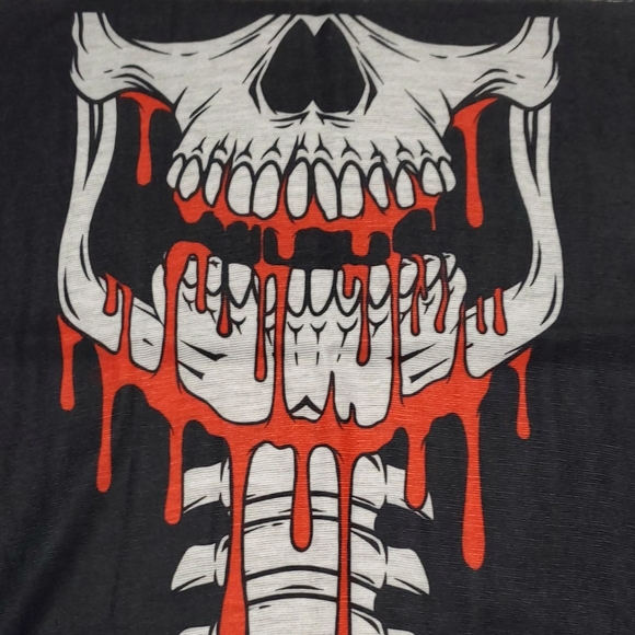 Skull Flag Face Cover Stretchy Multifunctional - Picture 5 of 7